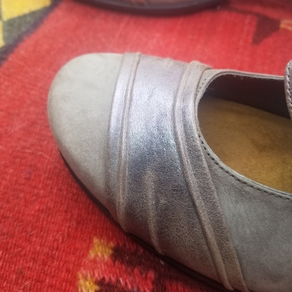 Naot Attitude taupe porcini shitake mary jane heels - Picture 5 of 10